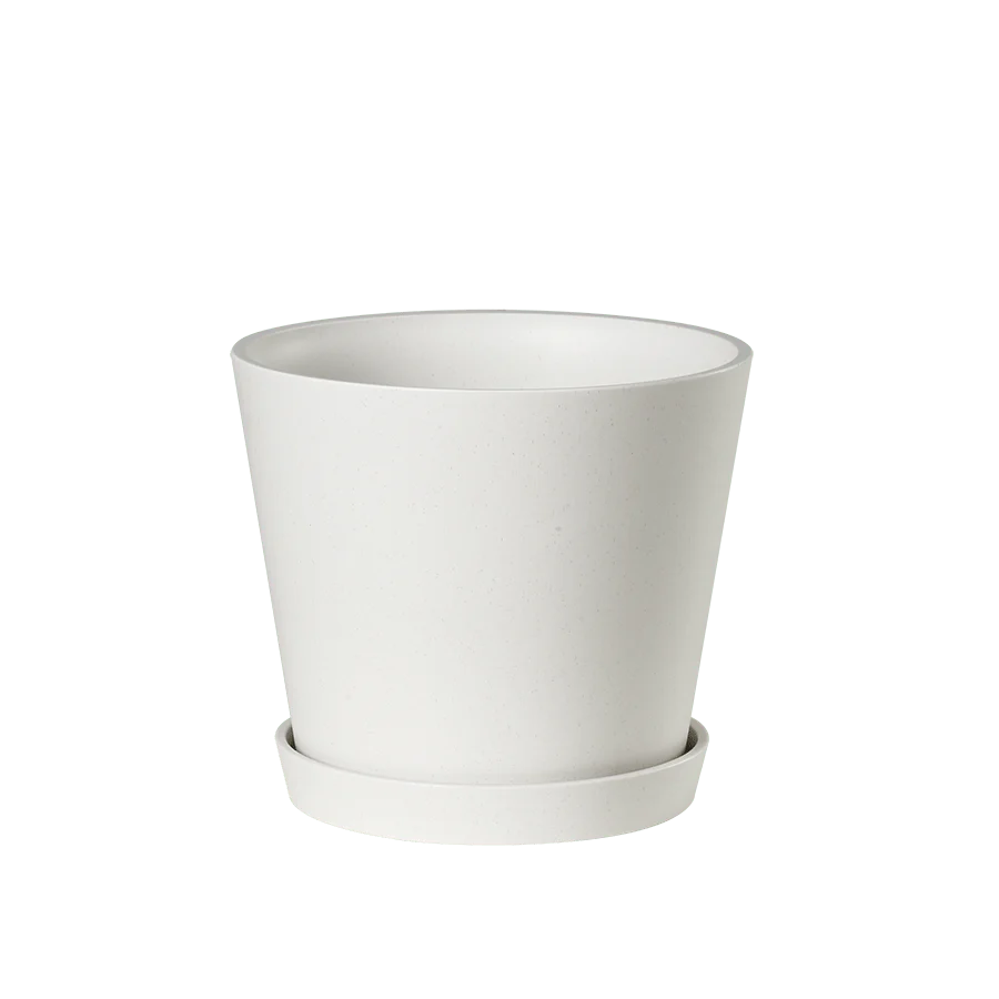 Fria Plastic White Pot - Image 5