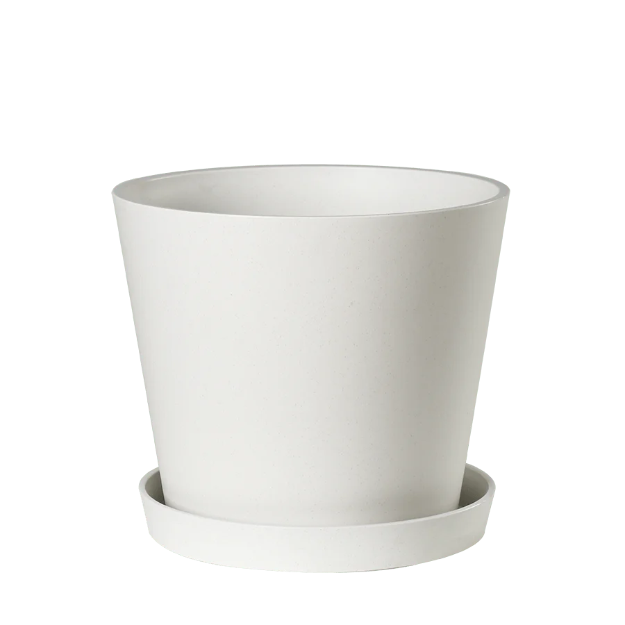 Fria Plastic White Pot - Image 9
