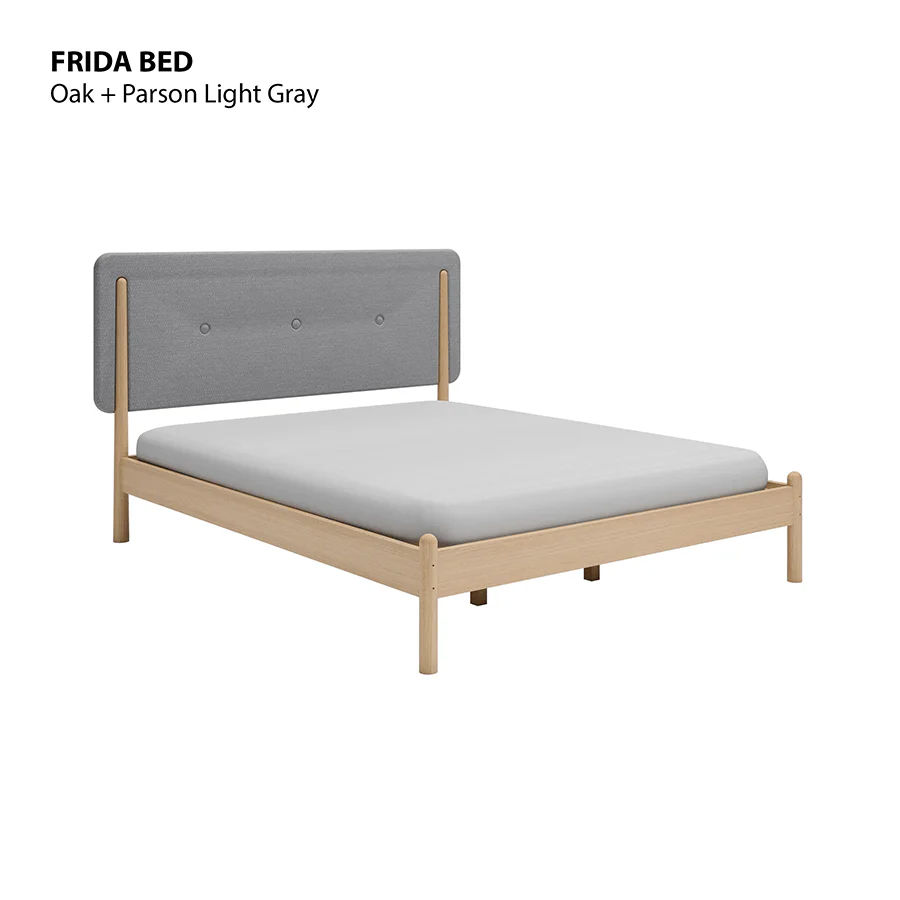 Frida 54x75" Bed - Oak - Image 3