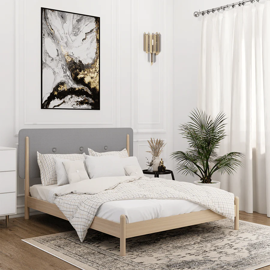Frida 60x75" Bed - Oak - Image 5