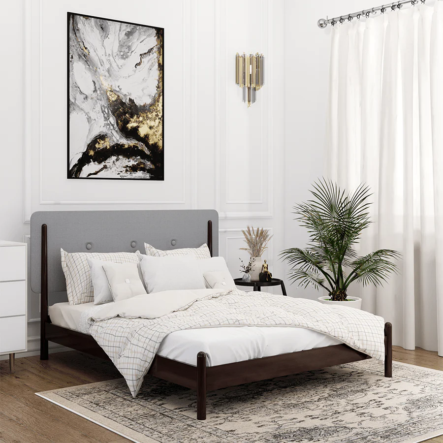 Frida 60x75" Bed - Walnut Brown - Image 5