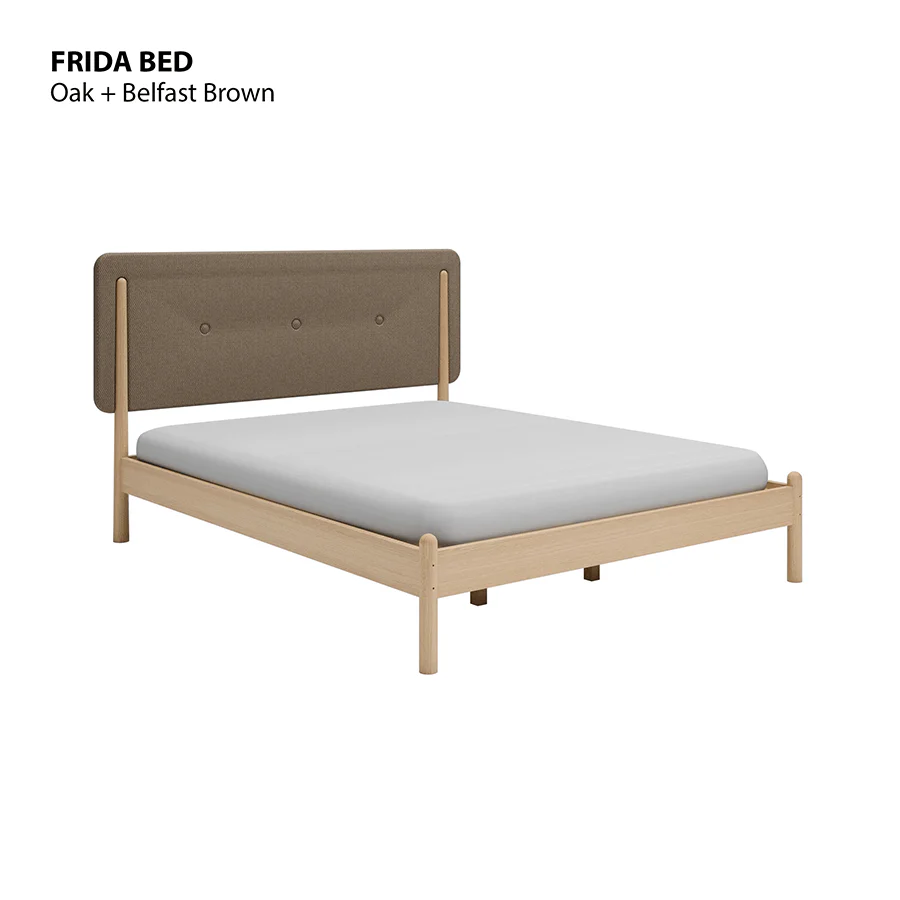 Frida 72x75" Bed - Oak - Image 3