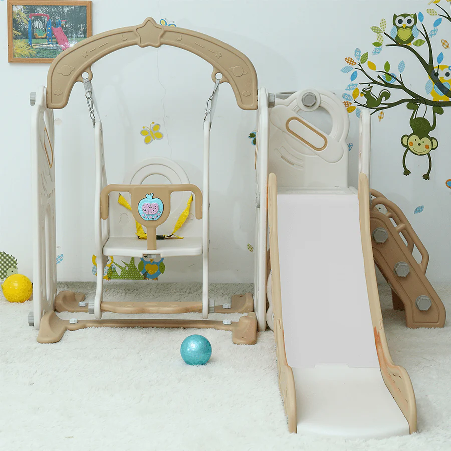 Frudie Kids Slide with Swing & Hoop - Image 4