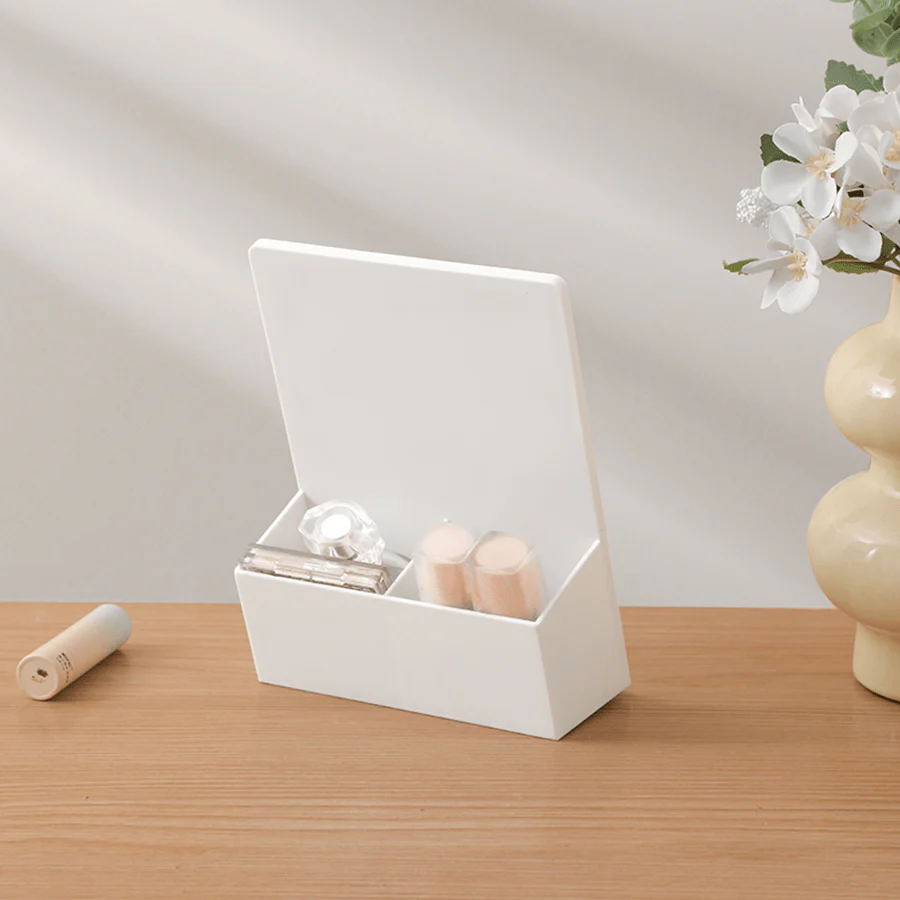 Gal Table Mirror with Organizer - Image 5