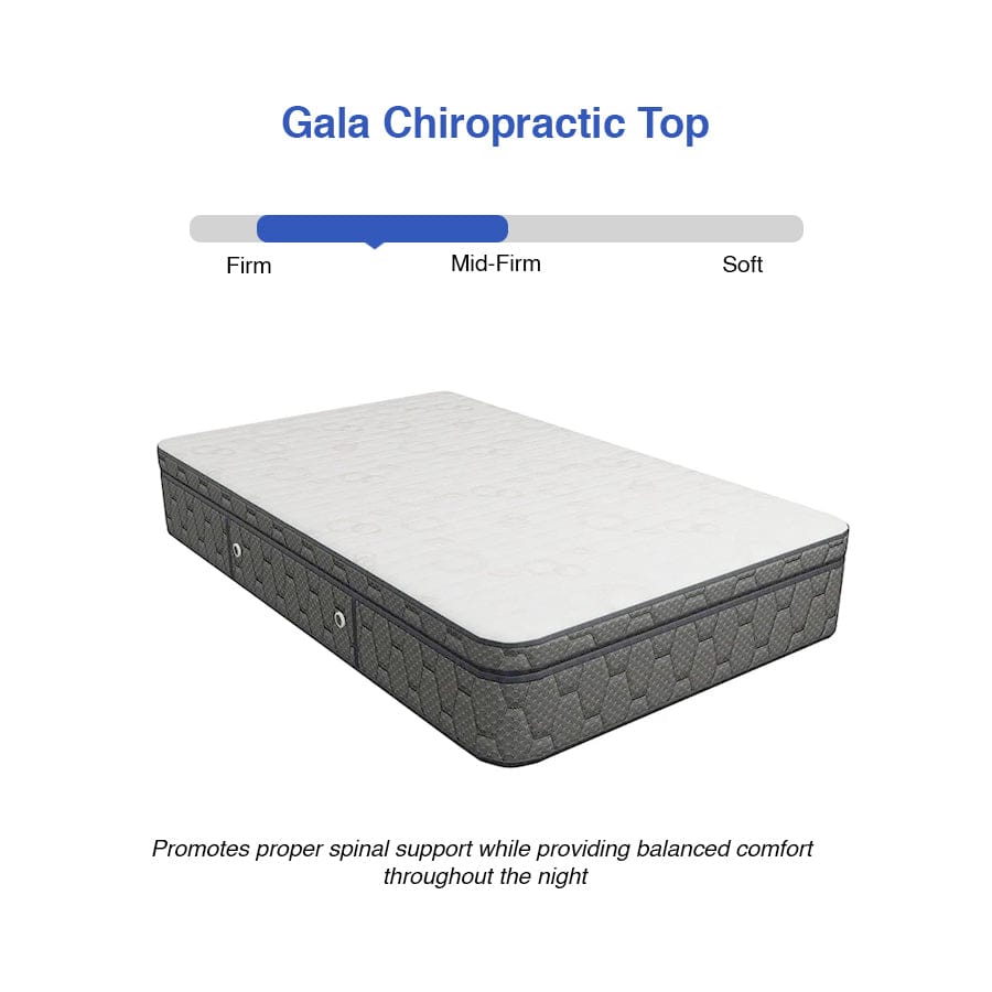 Gala Bed Chiropractic Spring Mattress - Image 11