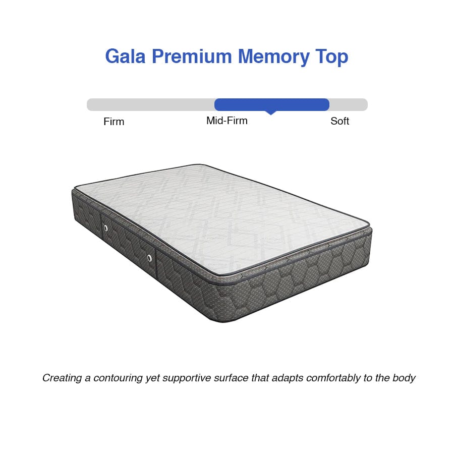 Gala Bed Premium Memory Spring Mattress - Image 11