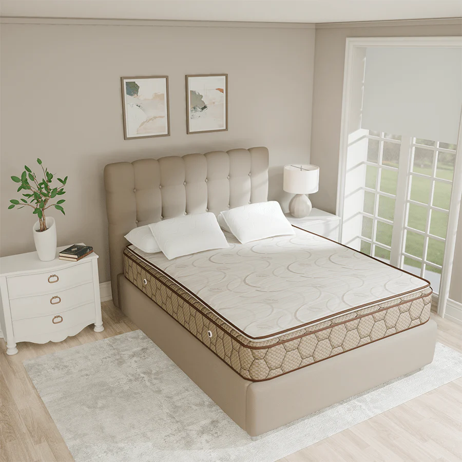 Gala Hotel Quality Bonnell with Padding Spring Mattress - Image 4