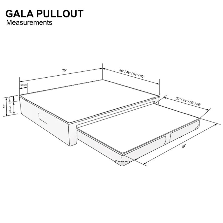 Gala Pull-Out Bed Box - Image 19