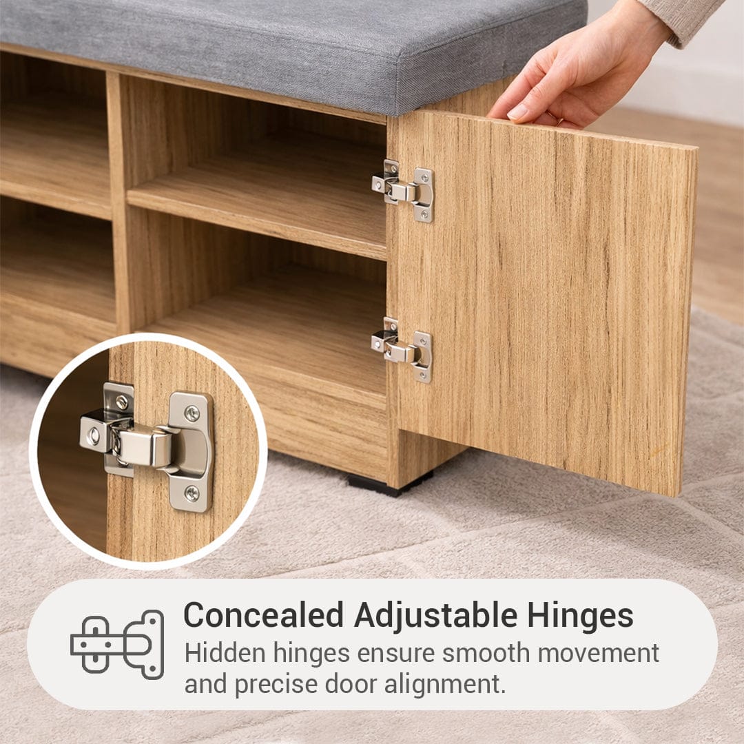 Gerry 2 Door Shoe Bench - Image 19