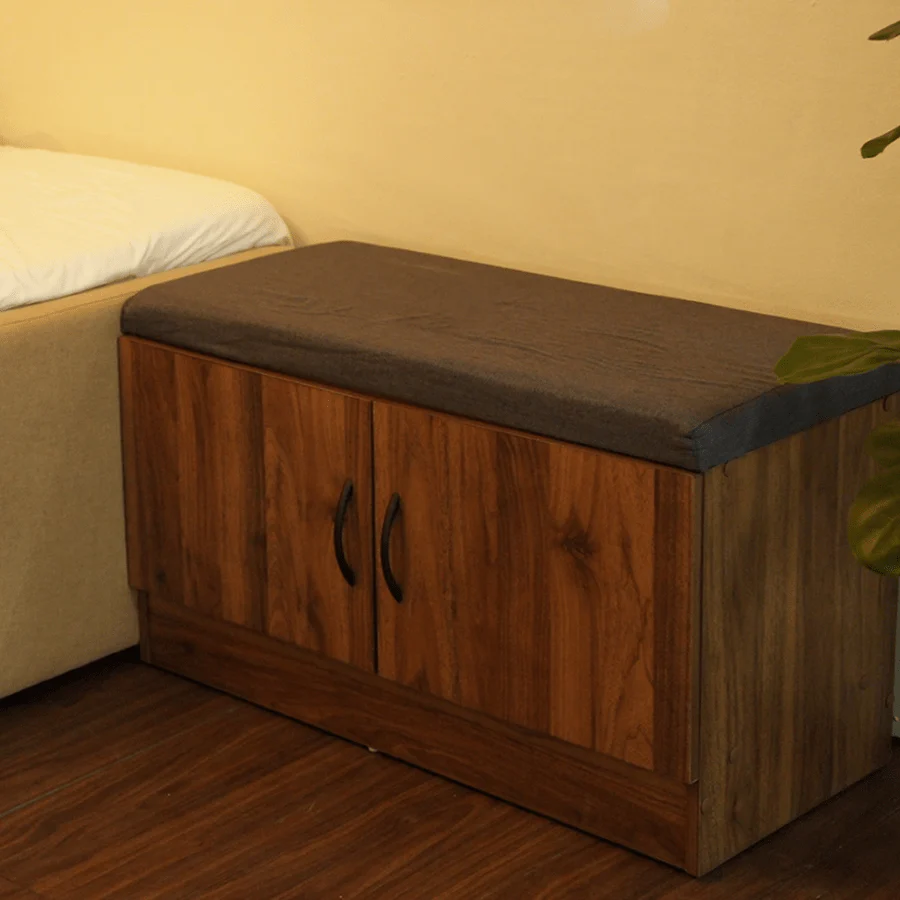 Gerry 2 Door Shoe Bench - Image 3