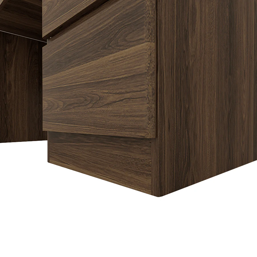 Gray Office Desk - Image 8