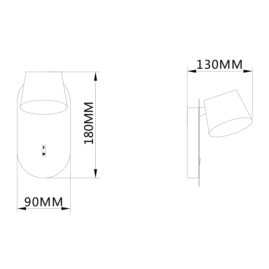 Gyda LED Wall Spotlight - Image 5