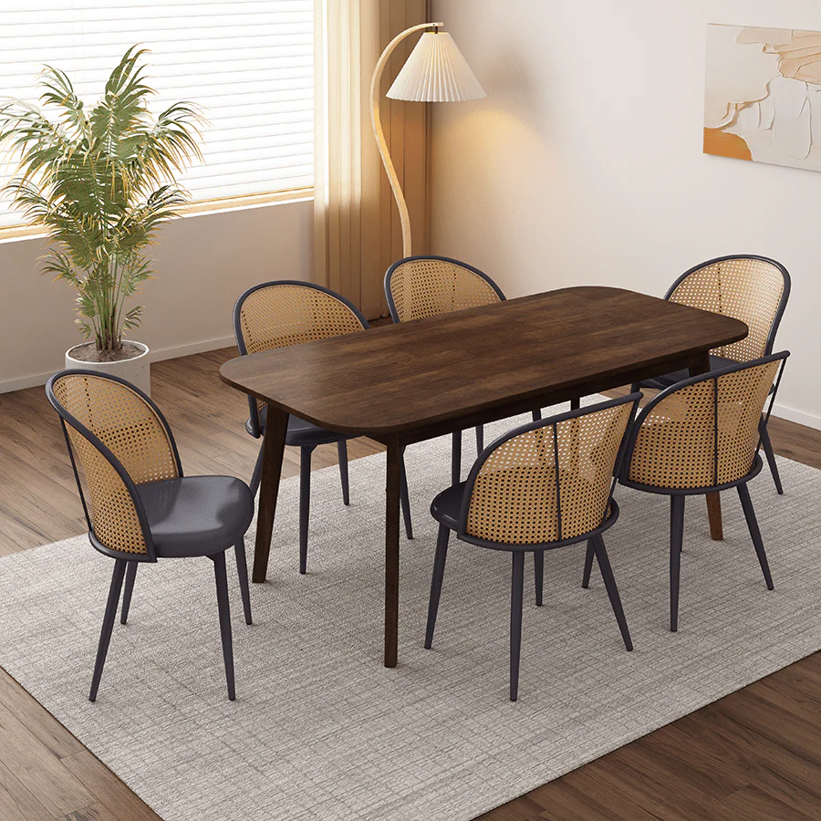 Hadwin Rattan Dining Chair - Image 15
