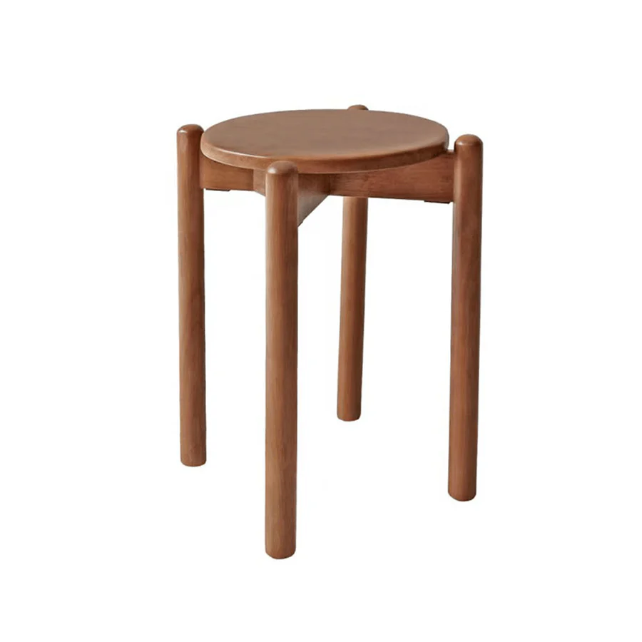 Hana Wooden Stool - Image 13