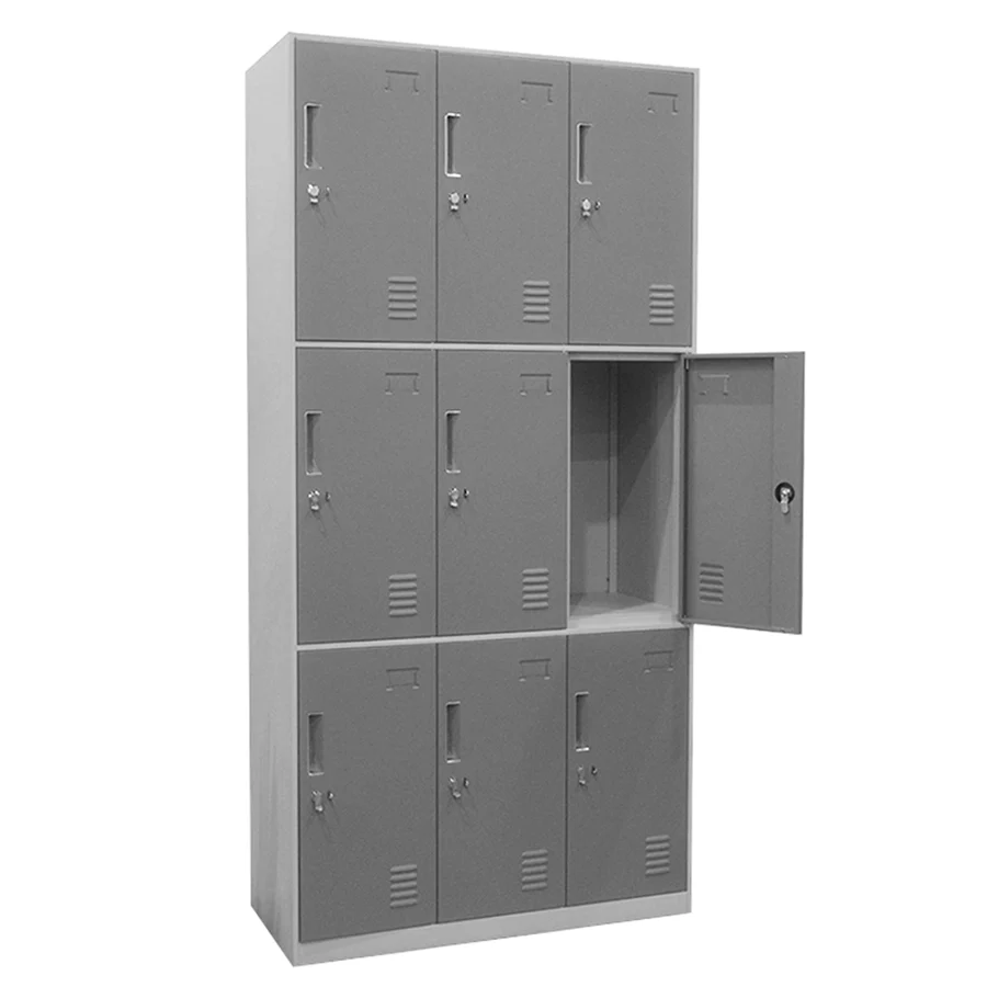 Hanley 9 Door Metal Locker - Image 7