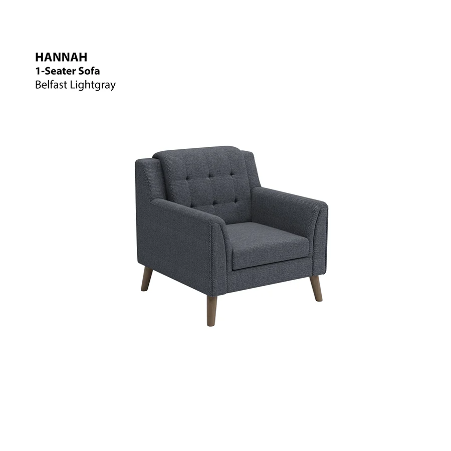 Hannah 1 Seater Sofa - Image 6