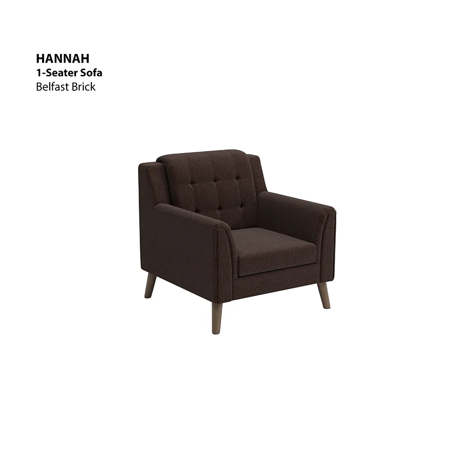 Hannah 1 Seater Sofa - Image 9