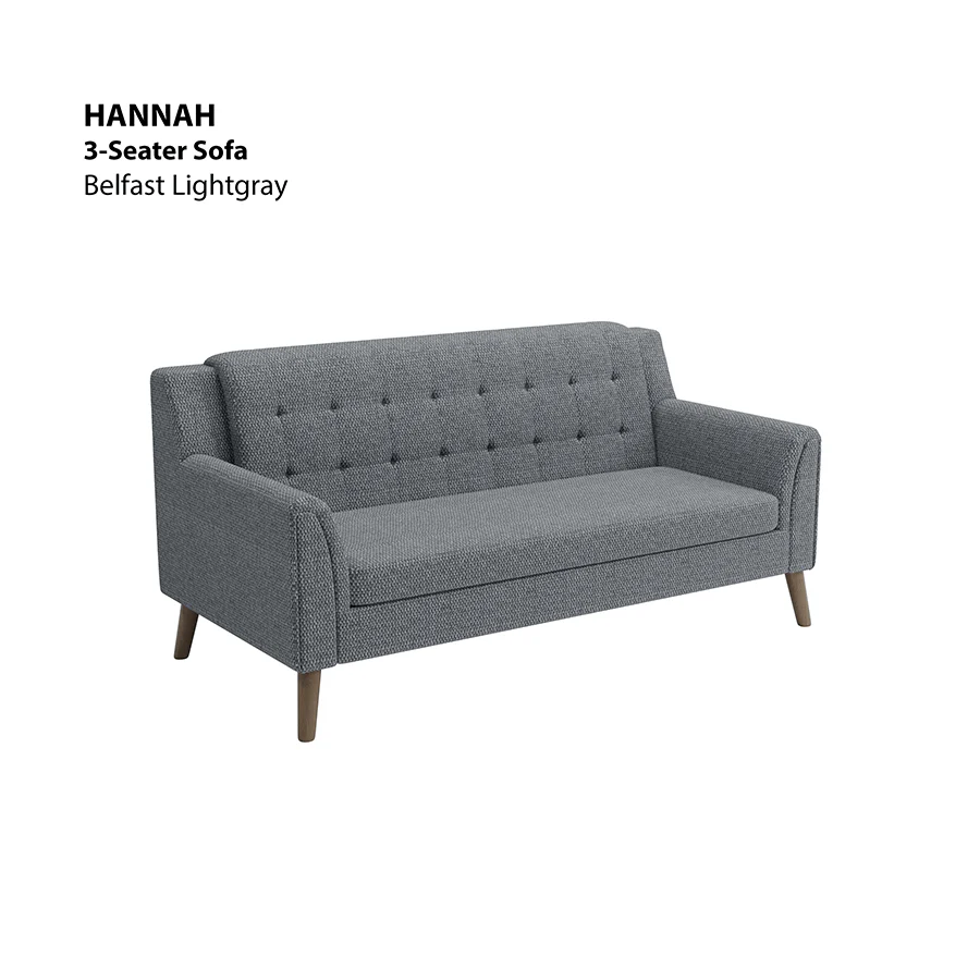 Hannah 3 Seater Sofa - Image 6