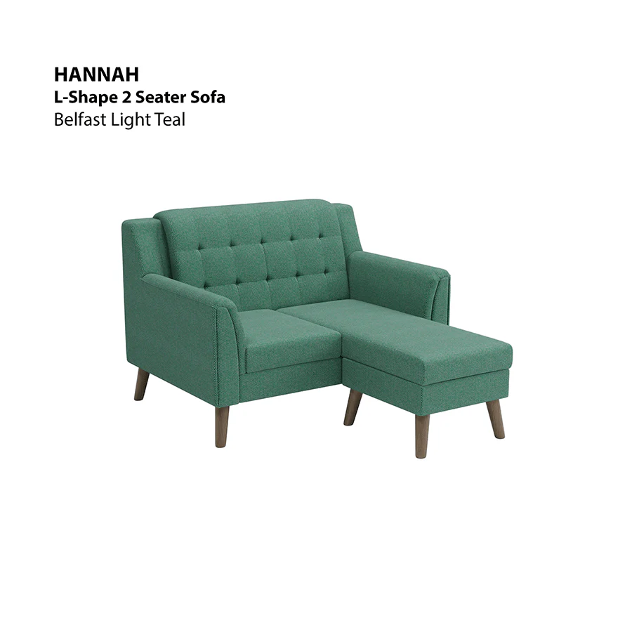 Hannah L-shape 2 Seat Sofa - Image 10