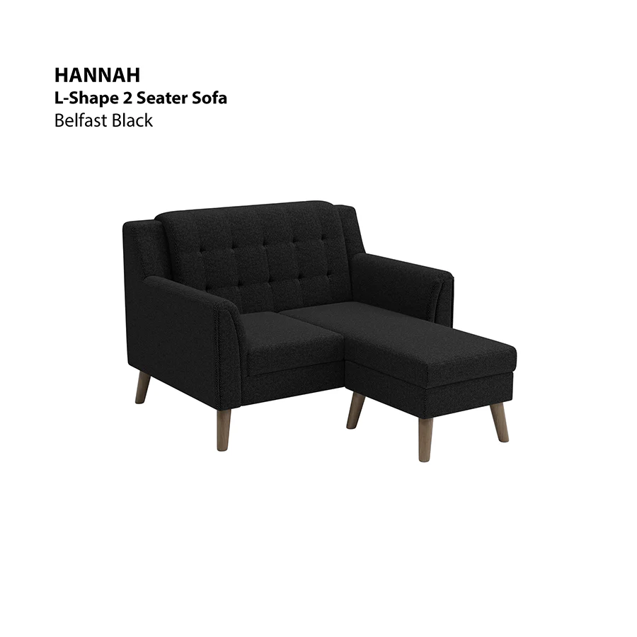 Hannah L-shape 2 Seat Sofa - Image 12