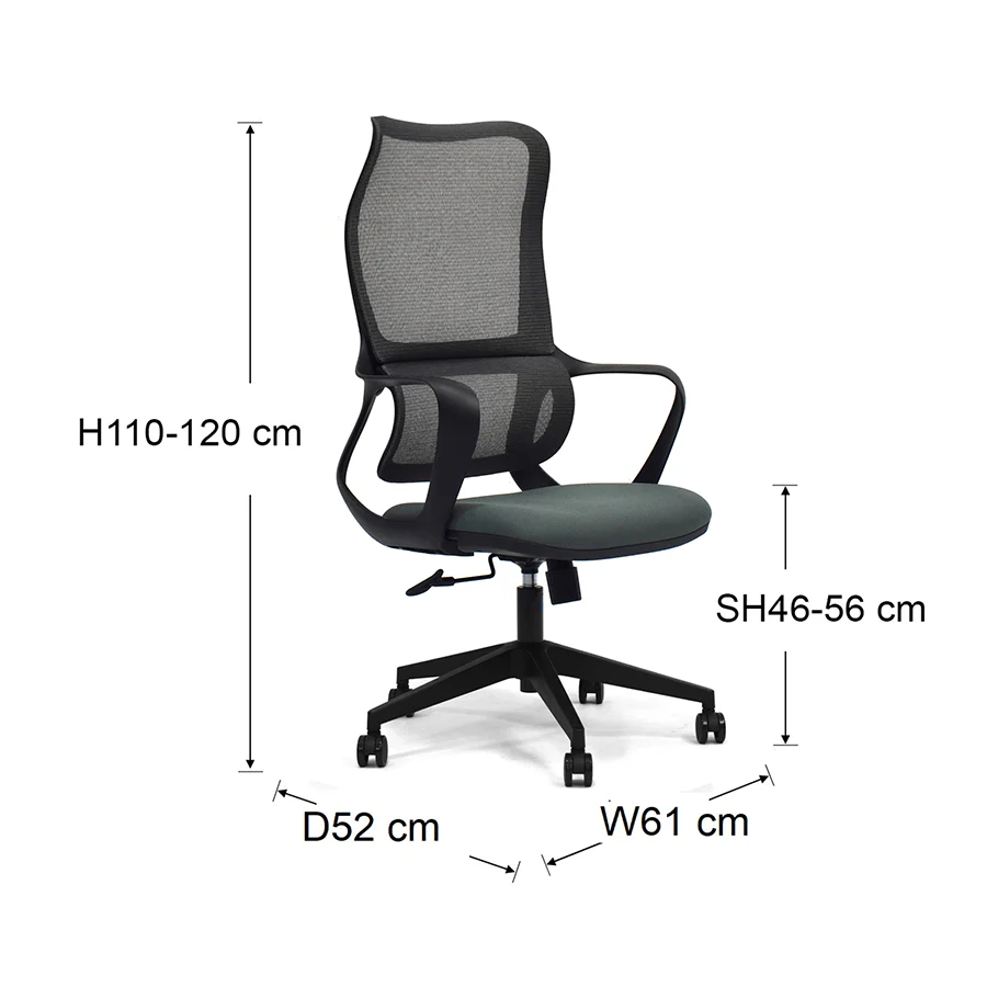 Harlow High Back Office Chair - Image 12