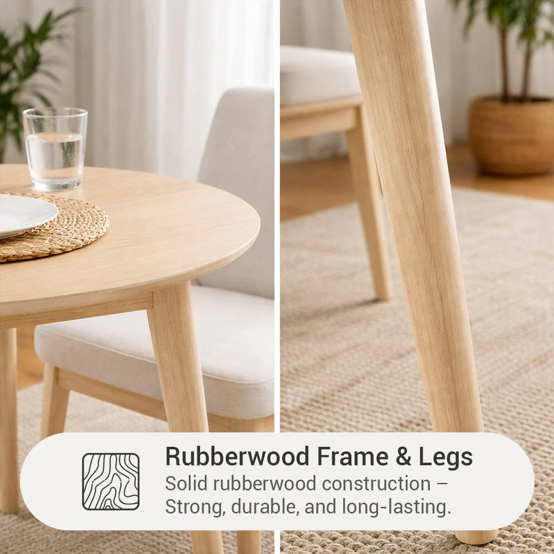 Harold 80 cm Dining Table - Image 16