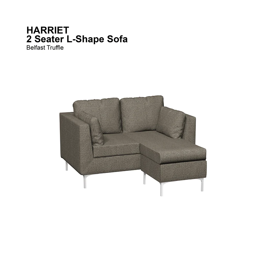 Harriet L-shape 2 Seat Sofa - Image 10