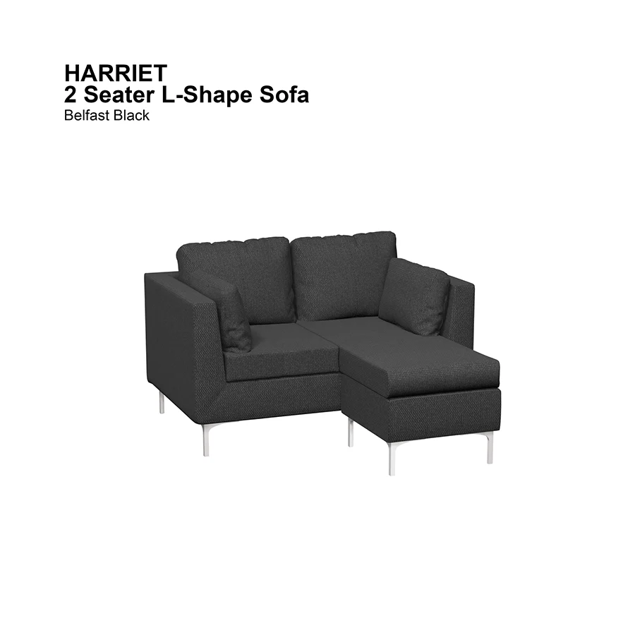 Harriet L-shape 2 Seat Sofa - Image 11