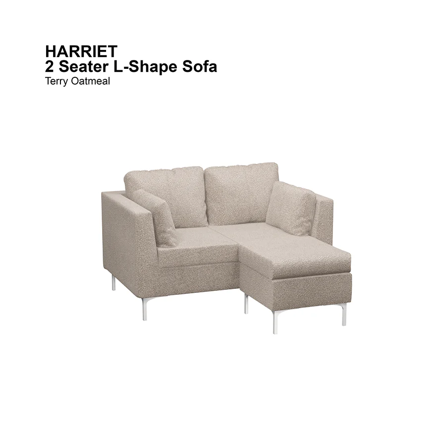 Harriet L-shape 2 Seat Sofa - Image 20