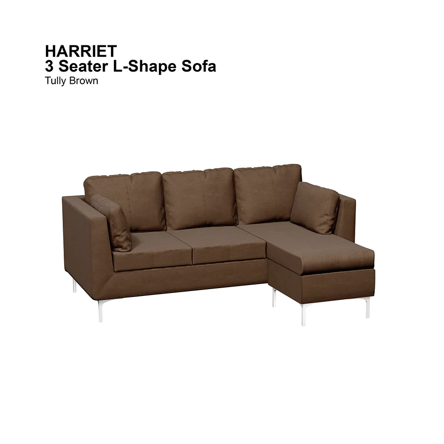 Harriet L-shape 3 Seat Sofa - Image 14