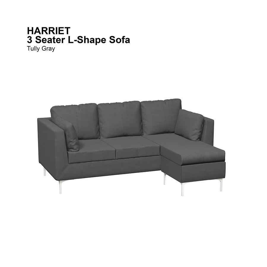 Harriet L-shape 3 Seat Sofa - Image 15