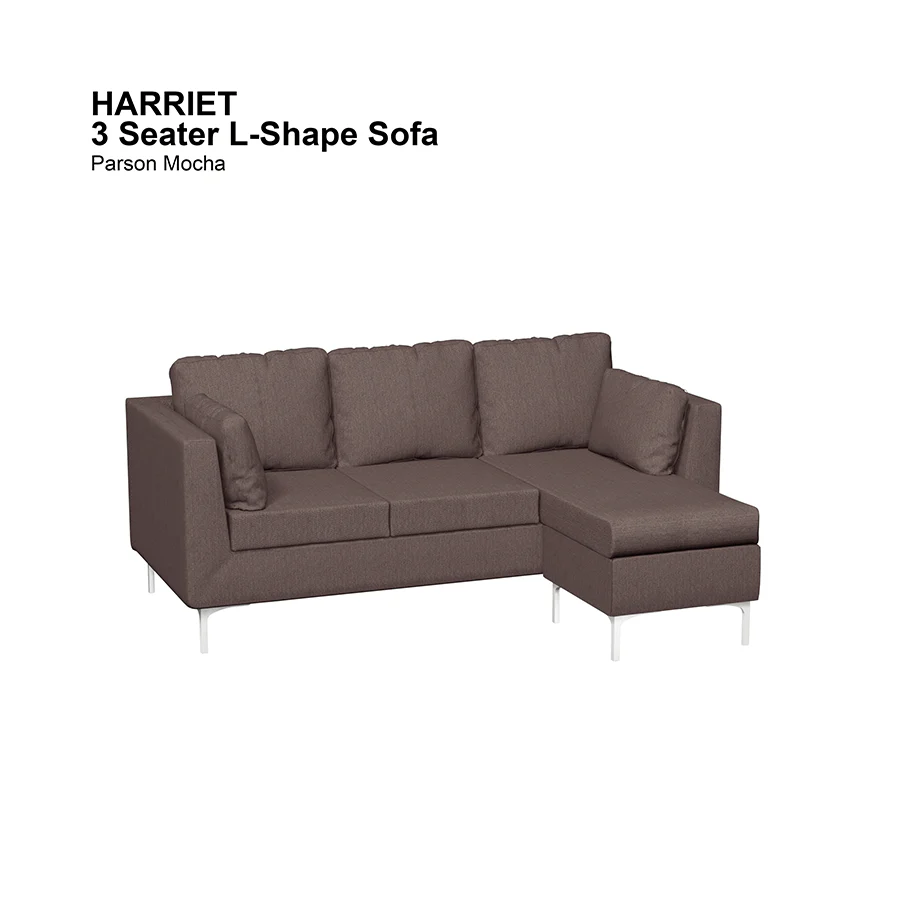 Harriet L-shape 3 Seat Sofa - Image 5