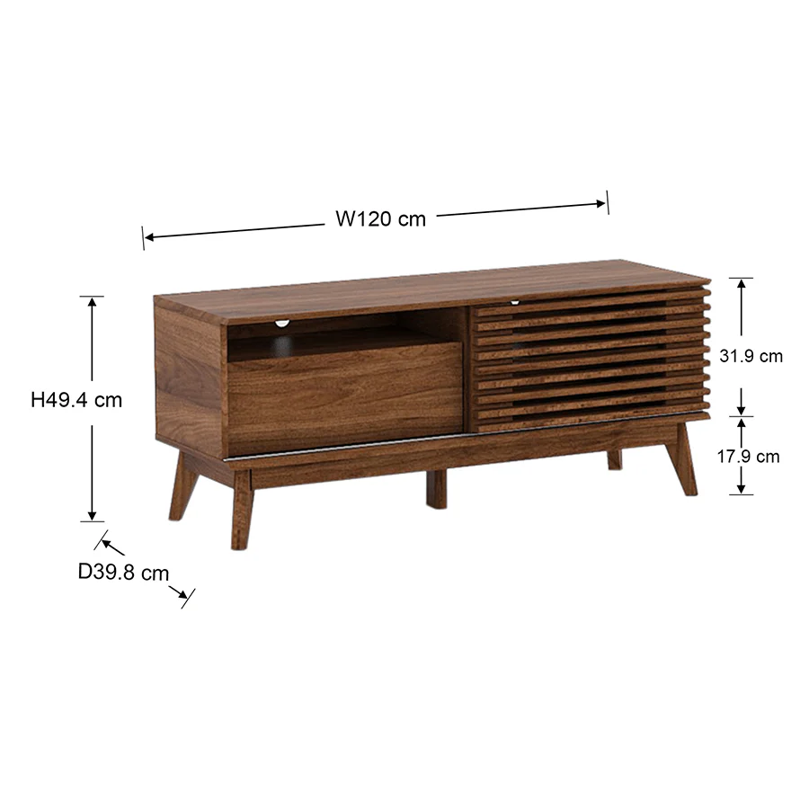 Haru 120 cm TV Cabinet - Image 10