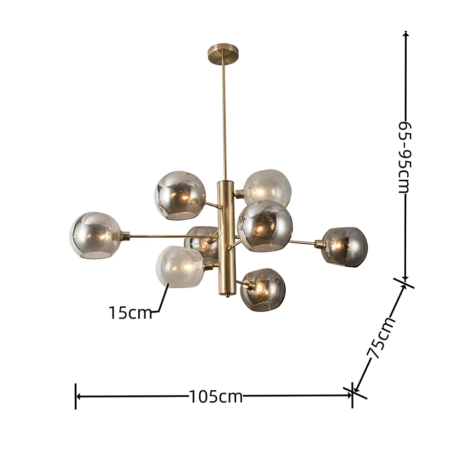 Hedi Modern Light Fixture - Image 4