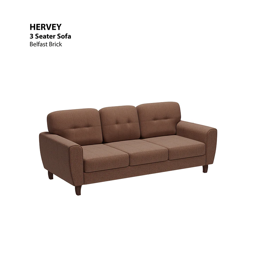 Hervey 3 Seater Sofa - Image 8