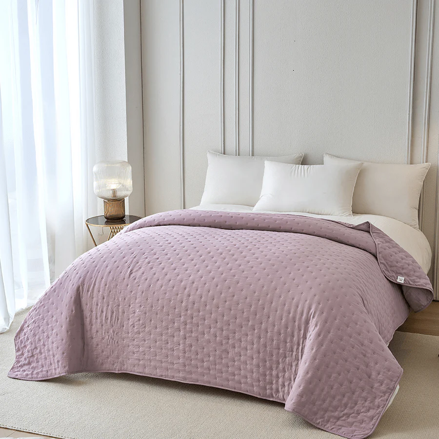 Holly Bedspread - Purple - Image 4