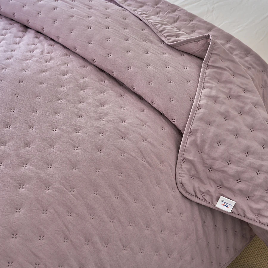 Holly Bedspread - Purple - Image 6