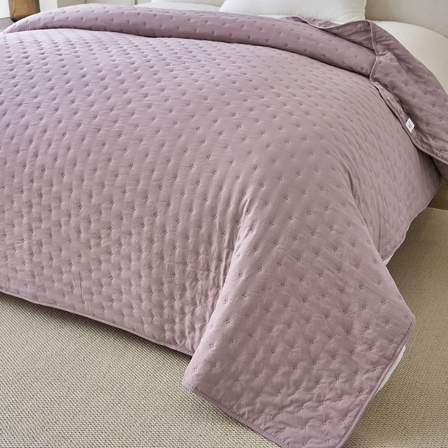 Holly Bedspread - Purple - Image 7