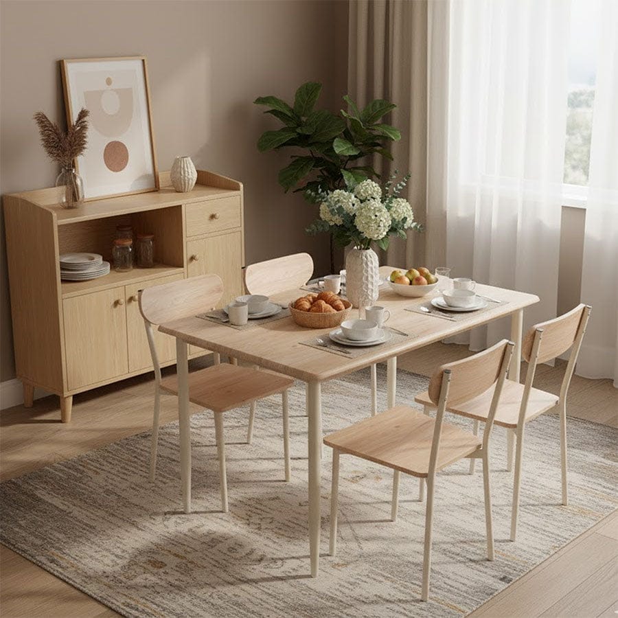 Howard 4 Seater Dining Set - Image 3