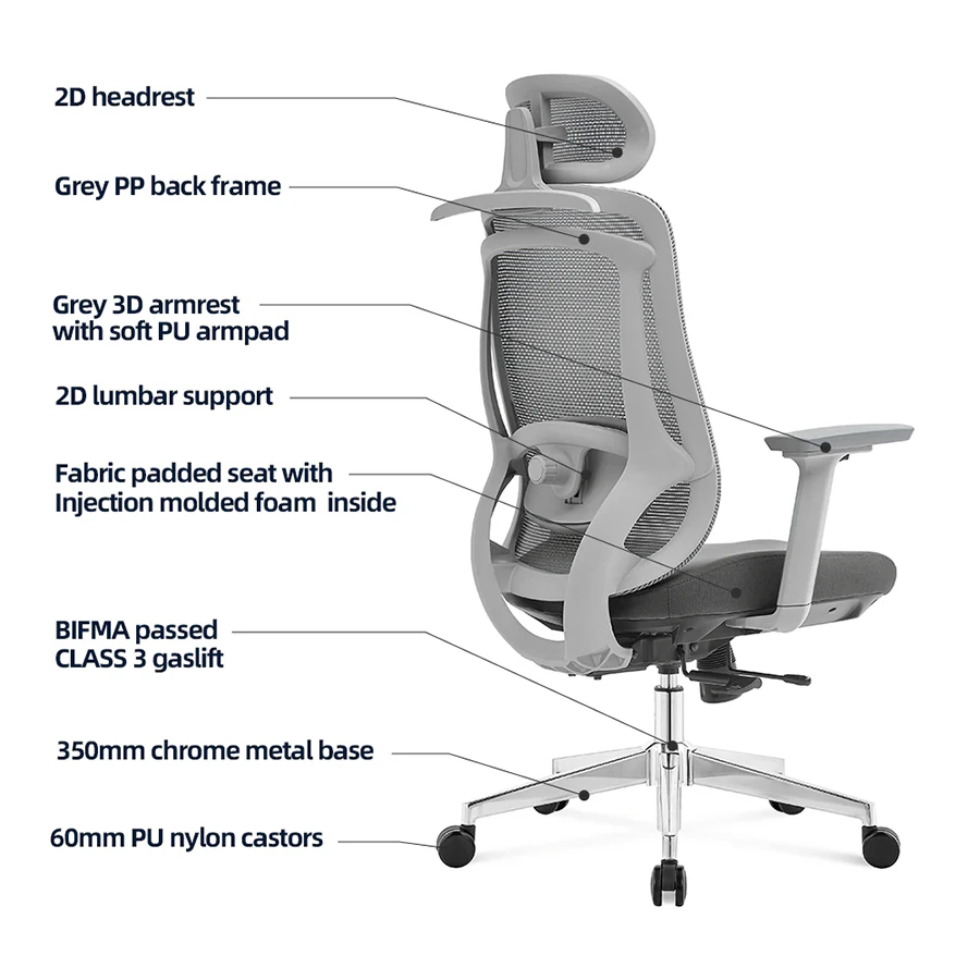 Icon High Back Seat Slide Office Chair - Image 11