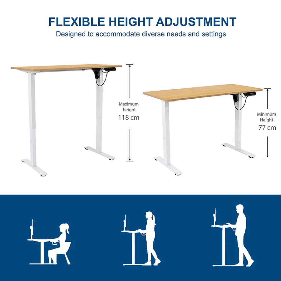 Indra Electrical Sit Stand Desk - Image 13