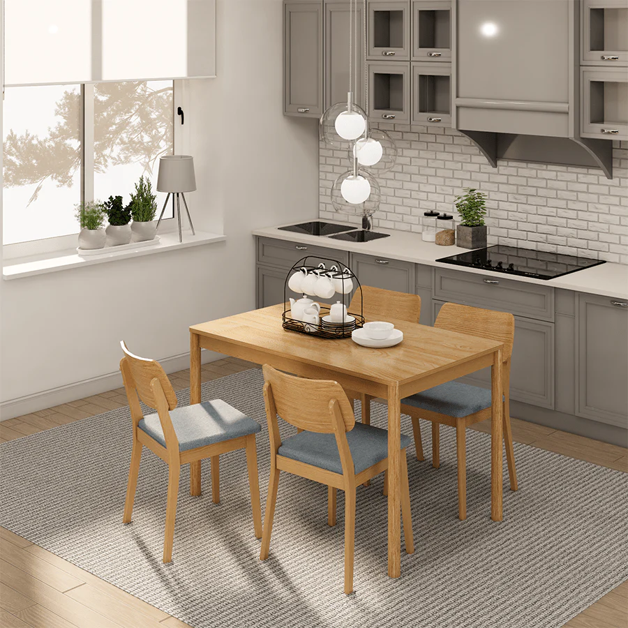 Irvine 75x120 cm Dining Table - Image 13