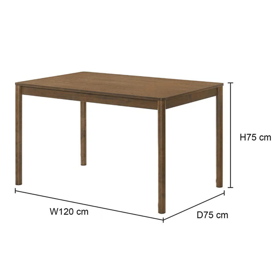Irvine 75x120 cm Dining Table - Image 28