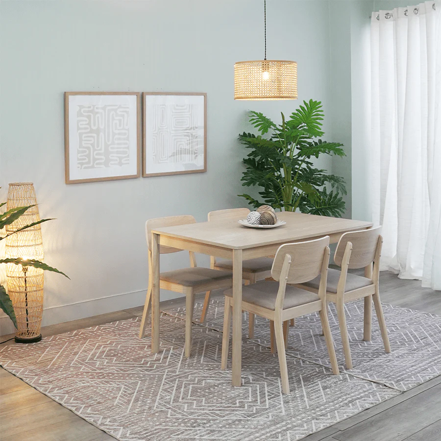 Irvine 75x120 cm Dining Table - Image 3