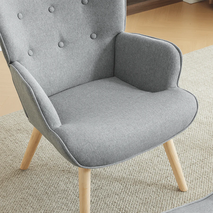 Ivan Armchair with Foot Stool - Image 24
