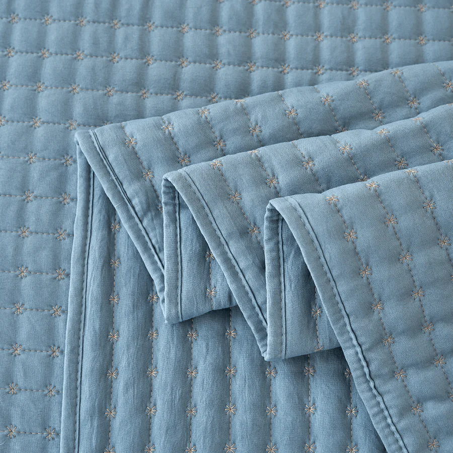 Ivy Bedspread - Blue - Image 10