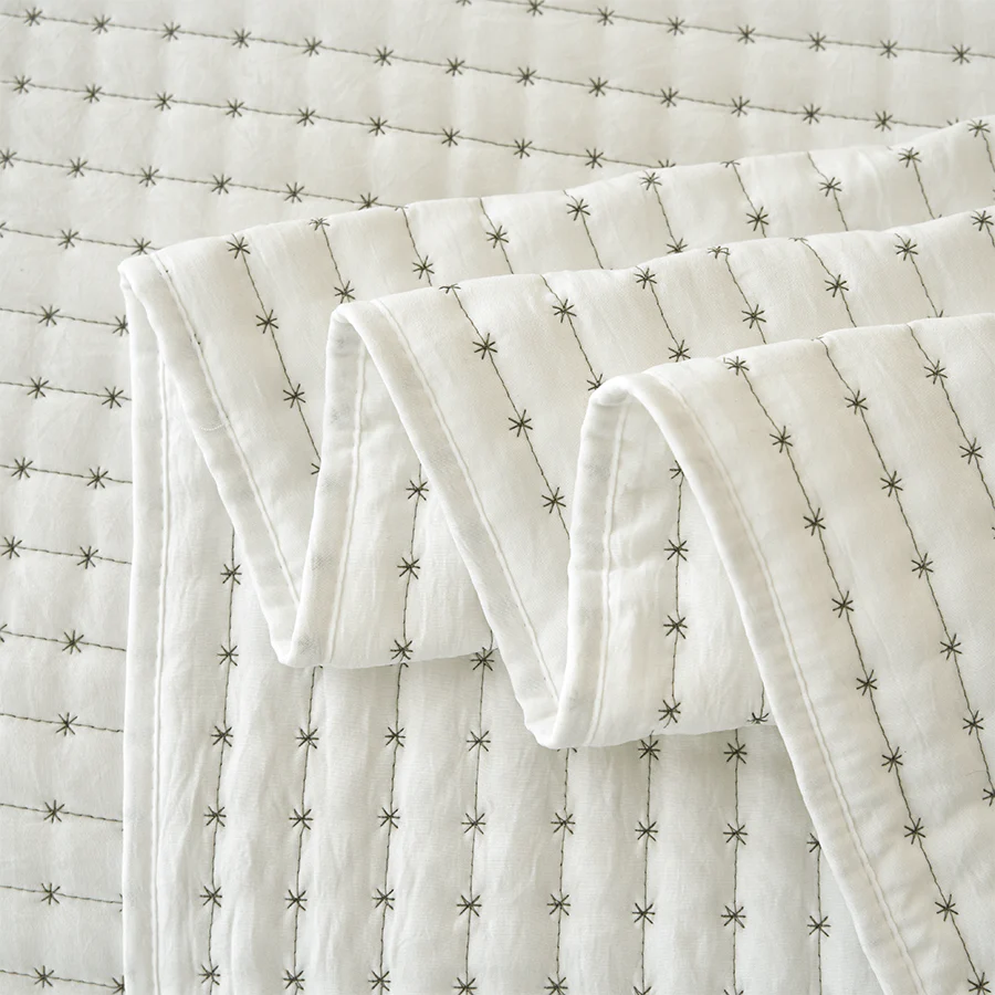 Ivy Bedspread - Green - Image 10