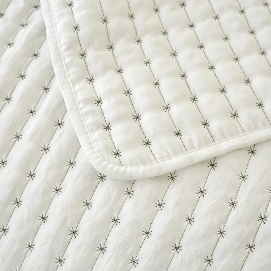 Ivy Bedspread - Green - Image 11