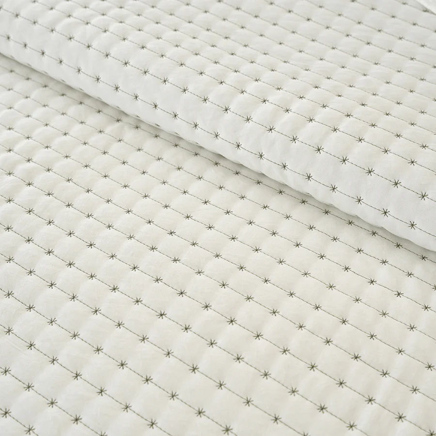 Ivy Bedspread - Green - Image 8