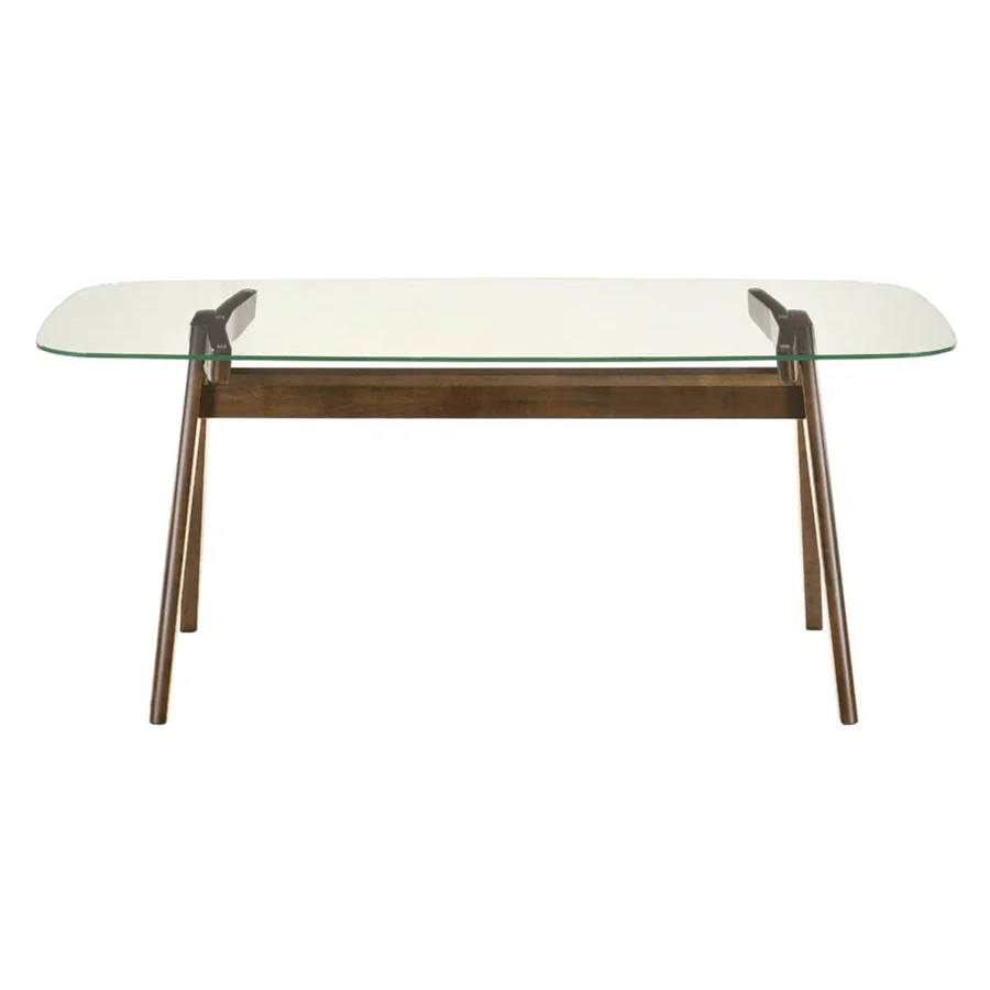 Jensen Glass Top 6 Seater Dining Set - Image 6